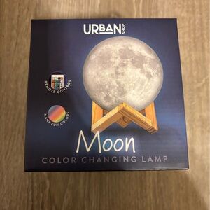 Urban Shop Moon Color Changing Lamp